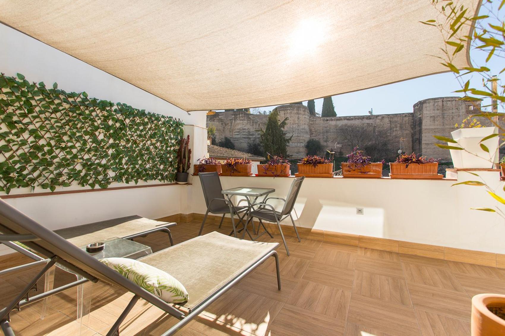 Apartamento Con Terraza Y Cochera Albaycin Granada Exteriér fotografie